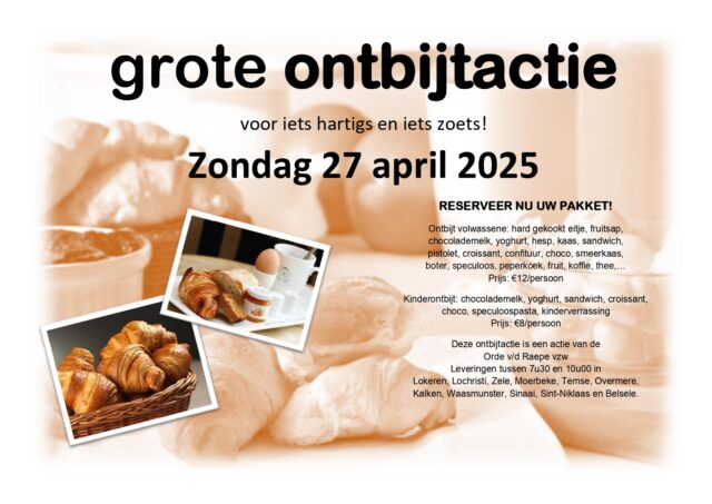 Ontbijt Flyer 2025